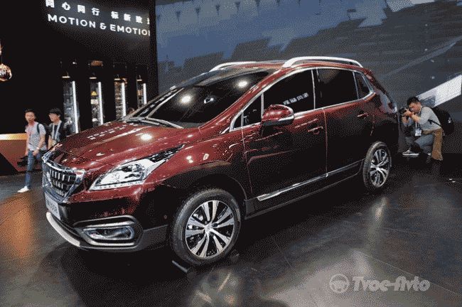 Peugeot на автошоу в Пекине показал обновленный кроссовер 3008