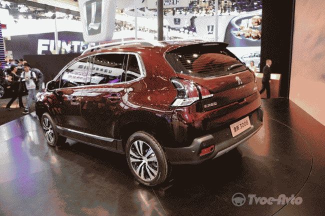 Peugeot на автошоу в Пекине показал обновленный кроссовер 3008