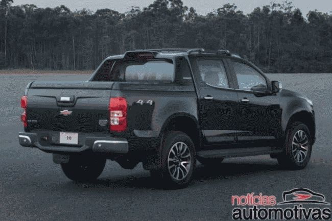 Chevrolet в Бразилии рассекретила рестайлинговый пикап Colorado