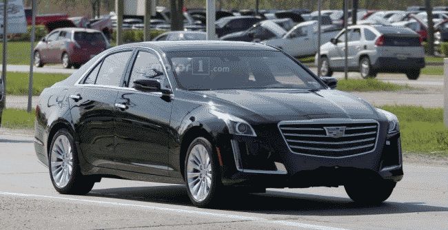 Обновленный Cadillac CTS тестируют без камуфляжа