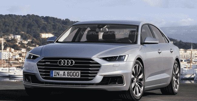 Audi: дебют нового A8 пройдет в 2017 году