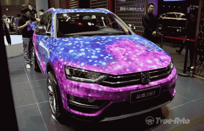 Zotye анонсировала продажи клона Audi Q3 с необычной окраской