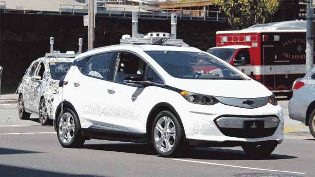 В США тестируют прототип автономного Chevrolet Bolt