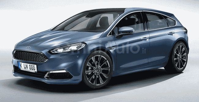 Ford Focus 4 поколения позаимствует некоторые детали у Mondeo