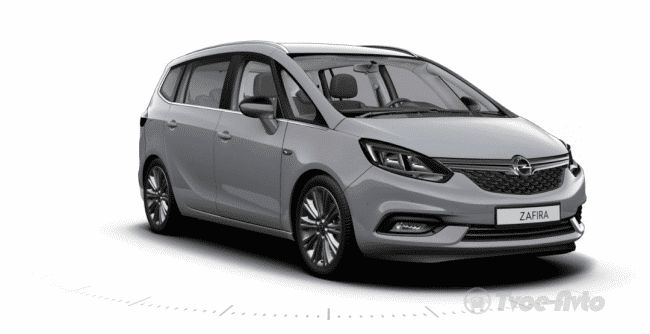 В компании Opel случайно рассекретили обновлённый минивэн Zafira