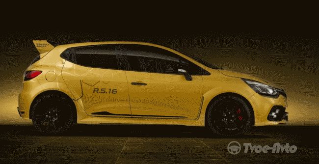 Renault представила 275-сильный хэтч Clio RS 16 Concept
