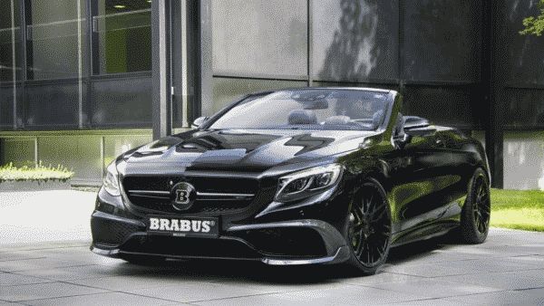 Brabus создали мощнейший вариант кабриолета Mercedes-AMG S63