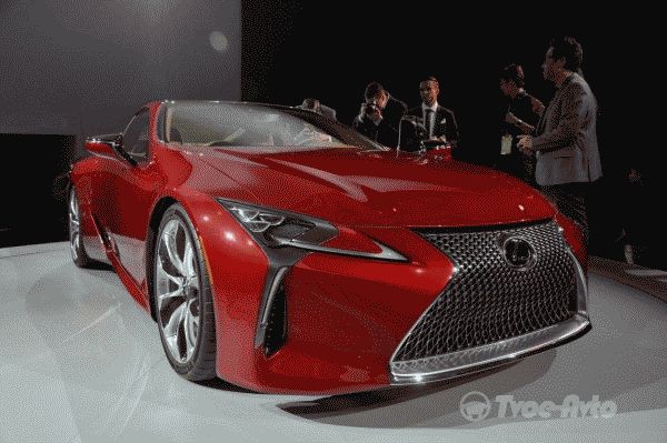 Lexus в 2017 году привезет в Россию новый LC