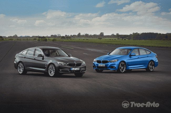 Компания BMW представила обновлённый 3 Series GT