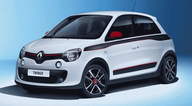 Renault опубликовал тизеры спортивной «заряженной» модели Twingo