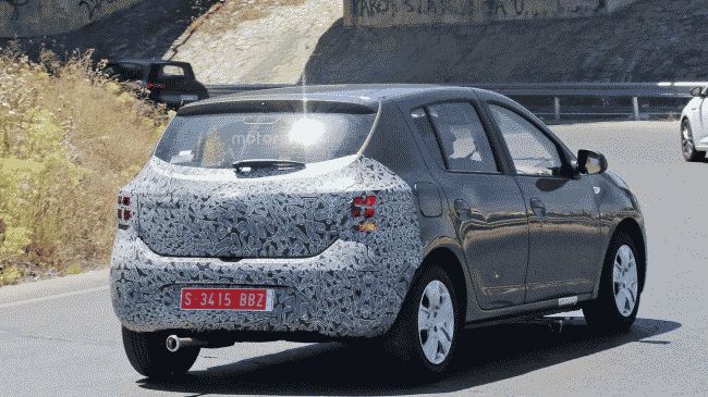 Обновленный Dacia Sandero покажут осенью в Париже