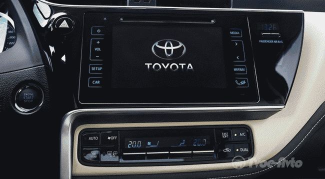 Toyota опубликовала фото салона обновленной Corolla 