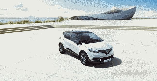 Renault представил лимитированную серию кроссовера Captur Wave