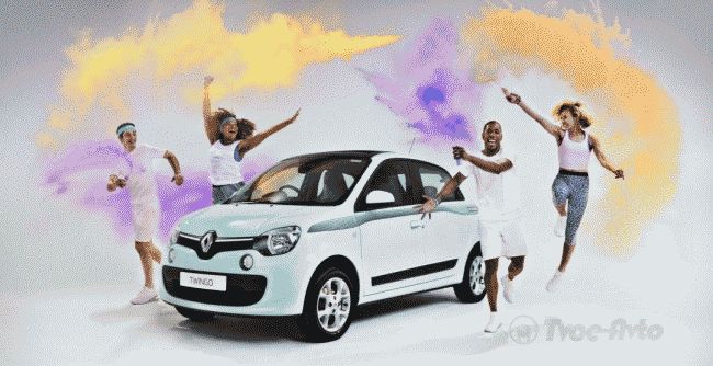 Renault предложит британцам специальную версию Twingo Color Run