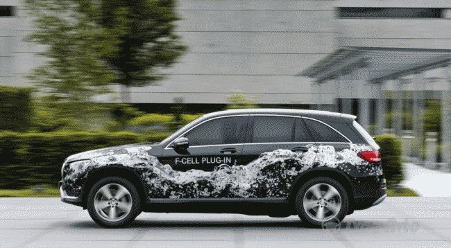 Mercedes-Benz показал внешность прототипа водородного кроссовера GLC