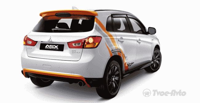 Дорестайлинговый кроссовер Mitsubishi ASX получил спецверсию Orange Edition