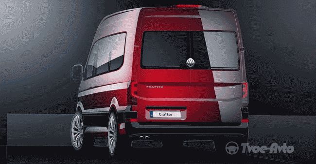 Фургон Crafter 2017 будет построен на новой платформе