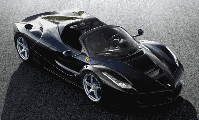 Внешность родстера Ferrari LaFerrari Spider рассекречена официально