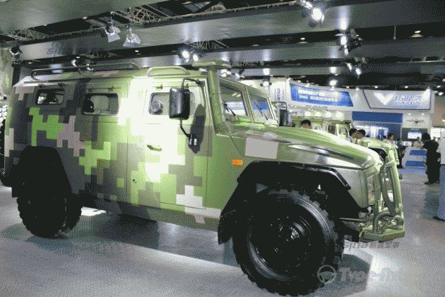Китайцы начали самостоятельно собирать российский бронеавтомобиль «Тигр»