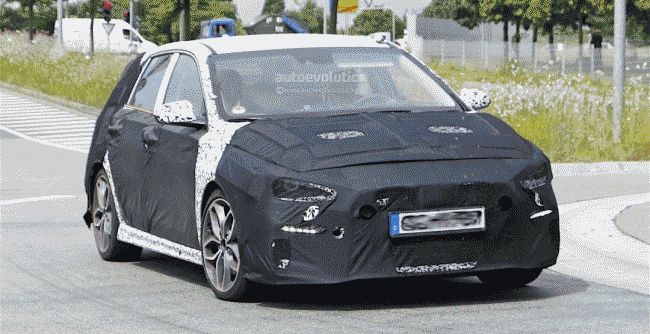 Серийная версия хэтчбека Hyundai i30 N замечена на тестах
