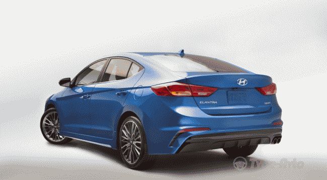 Спортивный седан Hyundai Elantra до конца лета приедет в США