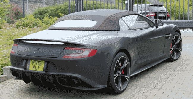 Aston Martin тестирует новые Vanquish S 