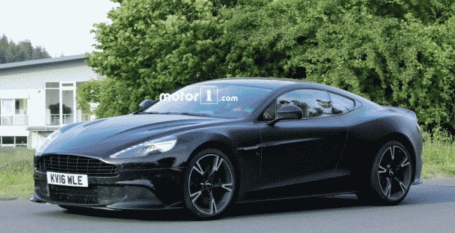 Aston Martin тестирует новые Vanquish S 