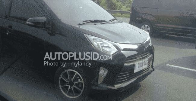 В Индонезии тестируют новый компактвэн Toyota Calya/Daihatsu Sigra 