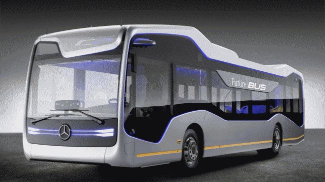 Mercedes-Benz показал в действии "Автобус будущего"