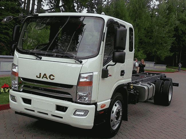 JAC запускает в России новый грузовик N-серии 