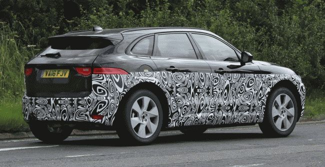 Jaguar начал испытания новой версии F-Pace 2018 