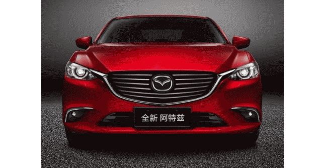 Вместе с "живыми" фото в Сеть утекли официальные изображения обновленной Mazda 6 Atenza 
