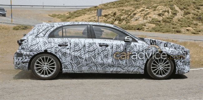 Новый Mercedes-Benz A-Class 2018 замечен на тестах