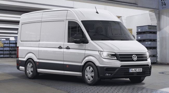 Volkswagen рассекретила фургон Crafter нового поколения