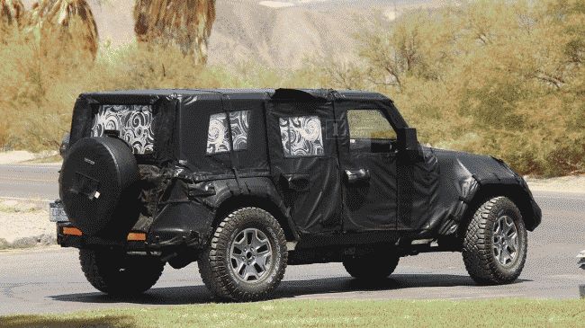 Новое поколение Jeep Wrangler станет легче и экономичней
