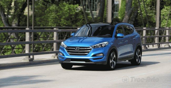 Hyundai рассекретил слегка обновленный кроссовер Tucson 2017 