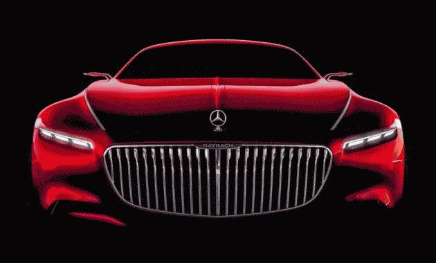 Представлен еще один тизер роскошного купе Mercedes-Maybach