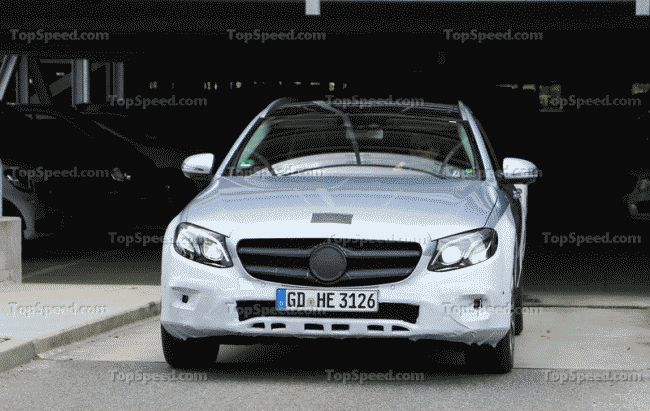Mercedes-Benz продолжает испытания универсала - вседорожника E-Class All Terrain