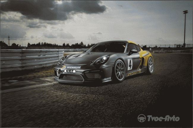 Команда Manthey-Racing переделала Porsche Cayman GT4 Clubsport под себя