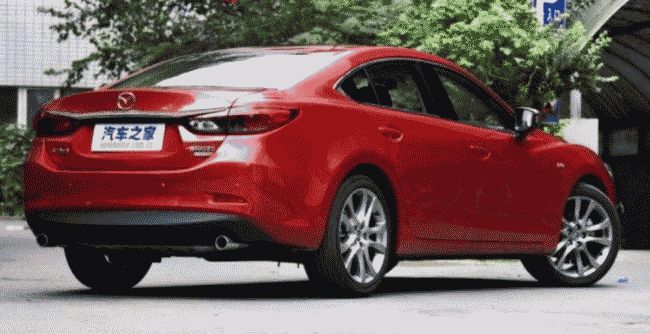 Китайская модификация седана Mazda 6 получила другое название