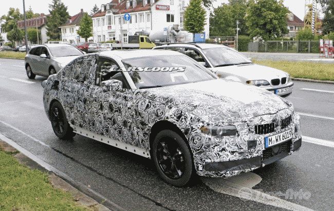 Снимки салона нового поколения BMW "тройки" впервые появились в сети