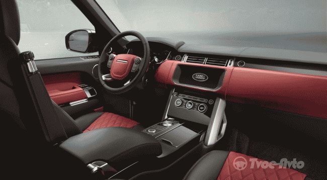 Range Rover 2017 модельного года получил мотор от Jaguar F-Type