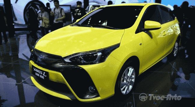 Обновлённая Toyota Yaris L поступила в продажу