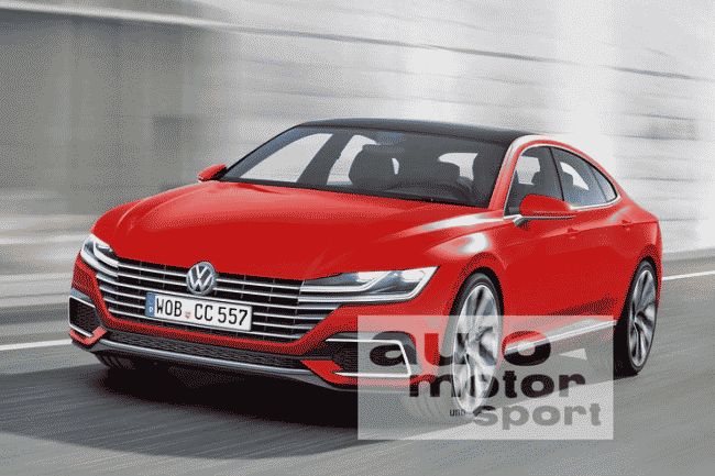Зарубежные журналисты рассказали подробности о новом Volkswagen Passat CC