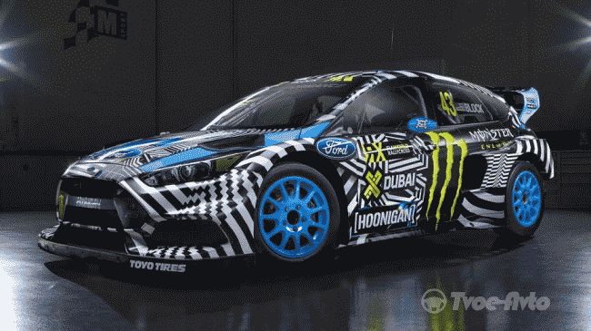 Ford представили 600-сильную модель для гонок FIA World Rallycross