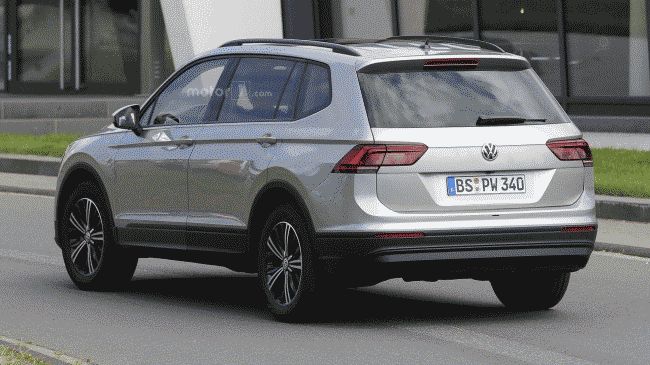 Удлиненная версия Volkswagen Tiguan: третий ряд сидений и увеличенное пространство для второго 