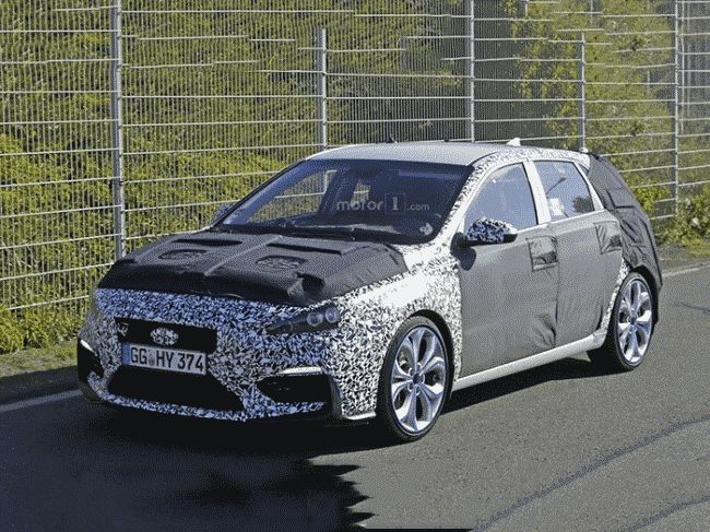 «Заряженный» хэтчбэк Hyundai i30 N замечен на тестах финальных тестах