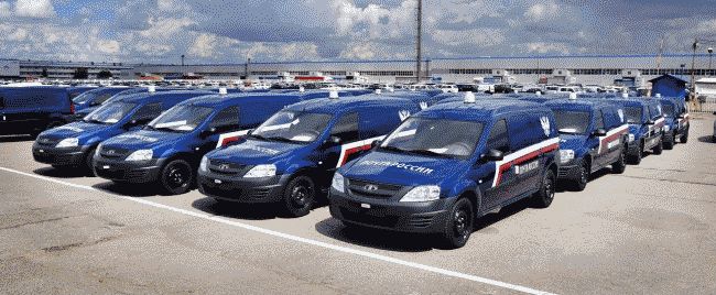 «АВТОВАЗ» поставил «Почте России» 400 автомобилей LADA Largus