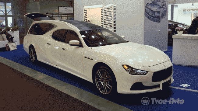 Maserati Ghibli превратили в катафалк под названием Eleganza e Personalita