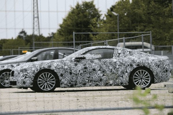 Новое купе BMW 8 Series впервые замечено на тестах
